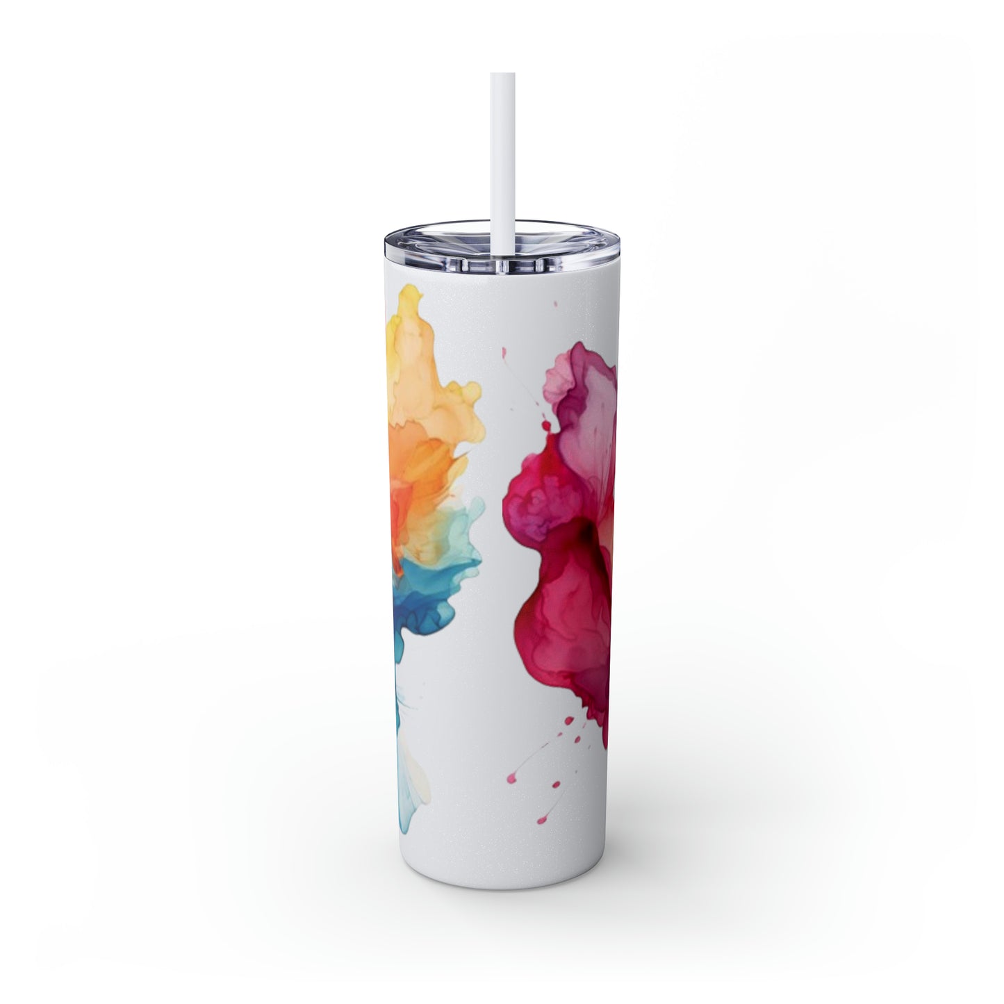 Skinny Tumbler with Straw, 20oz