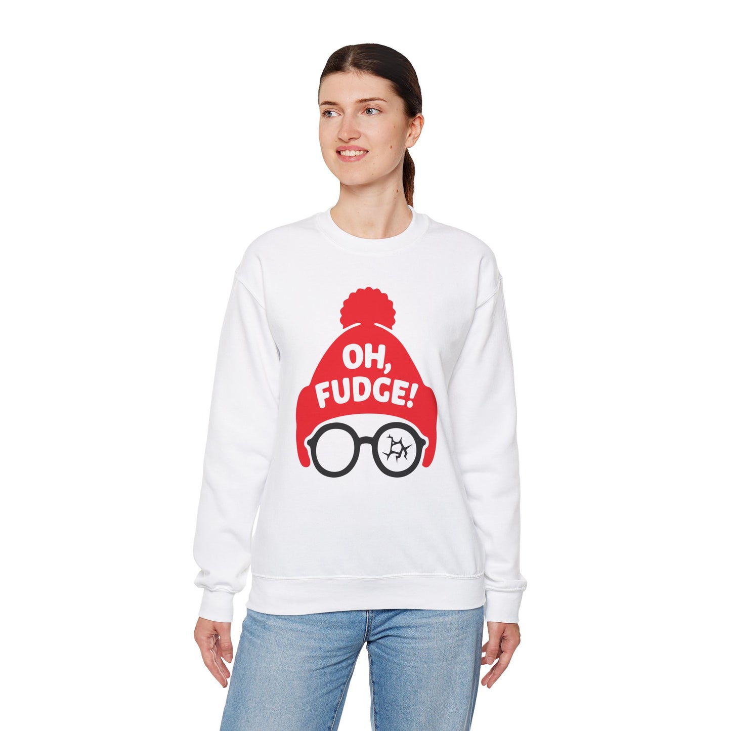 "Oh, Fudge!" Sweatshirt - Comfortable and Stylish Gift for the Holidays