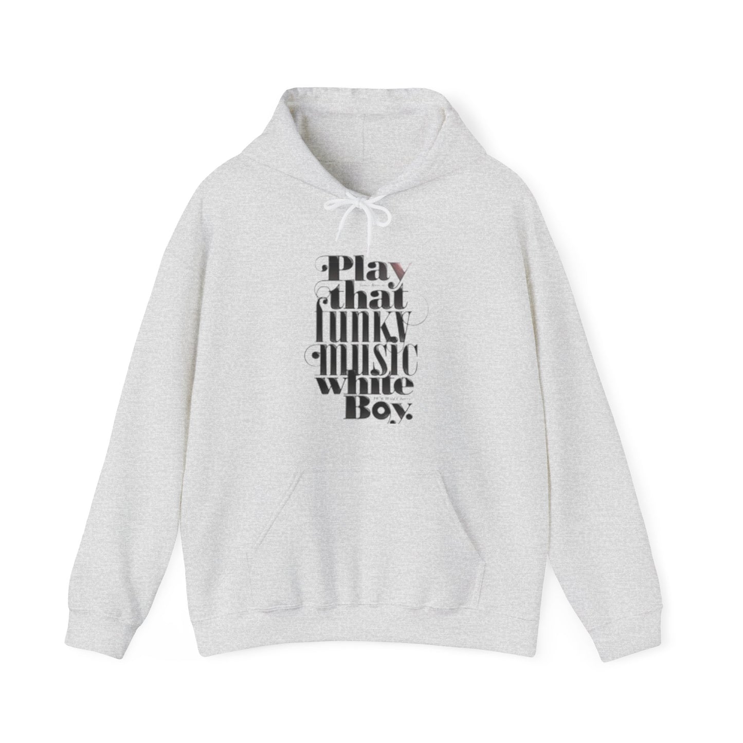 Funky music hooded sweatshirt