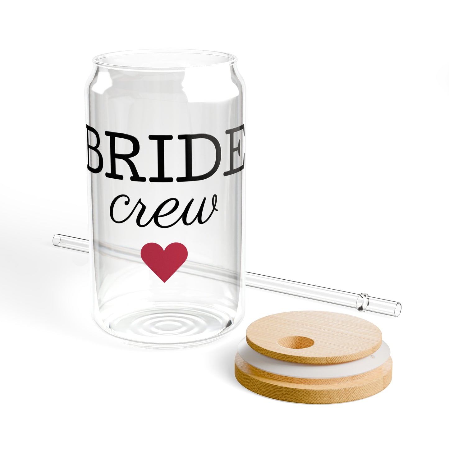 Bride Crew Sipper Glass, 16oz