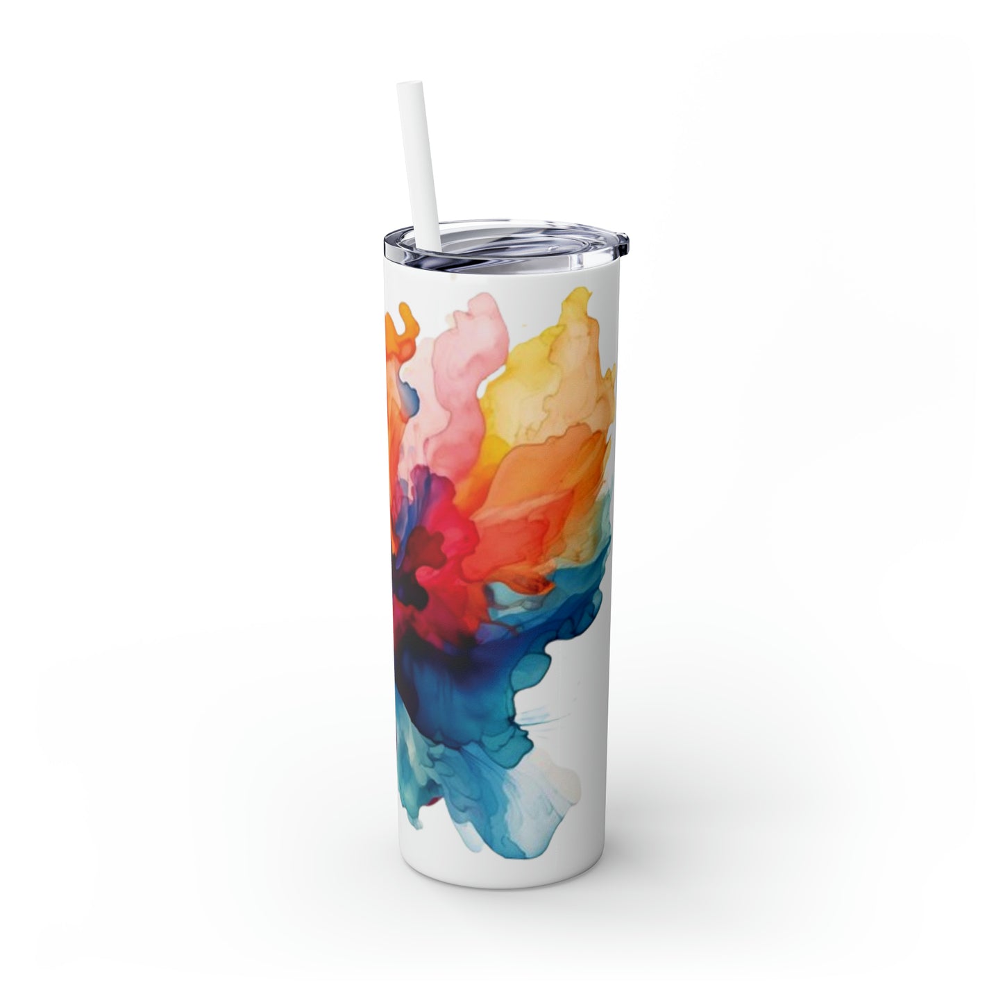 Skinny Tumbler with Straw, 20oz