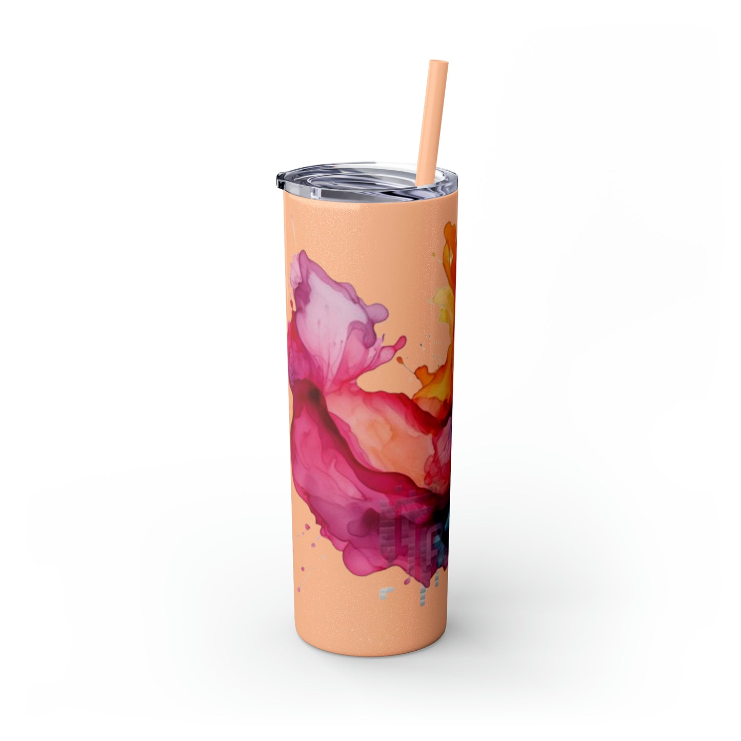 Skinny Tumbler with Straw, 20oz