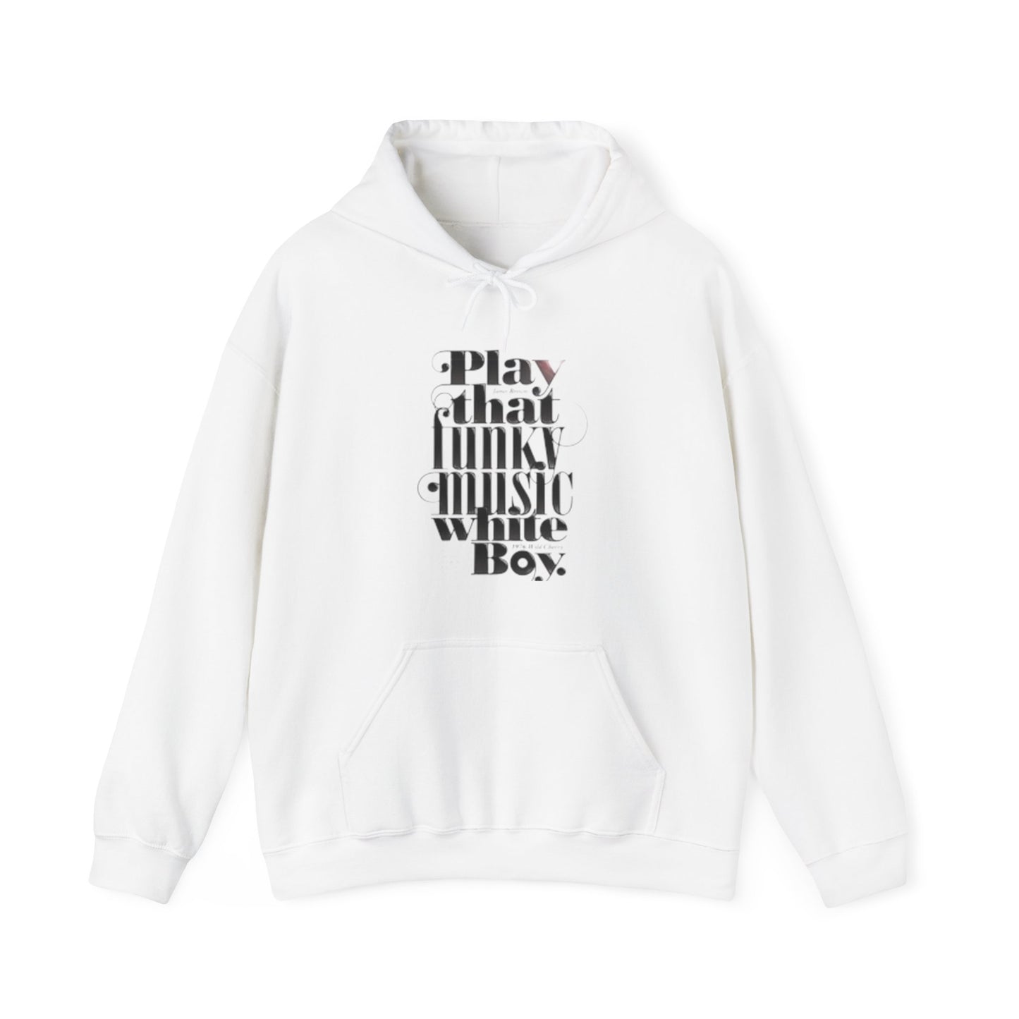 Funky music hooded sweatshirt