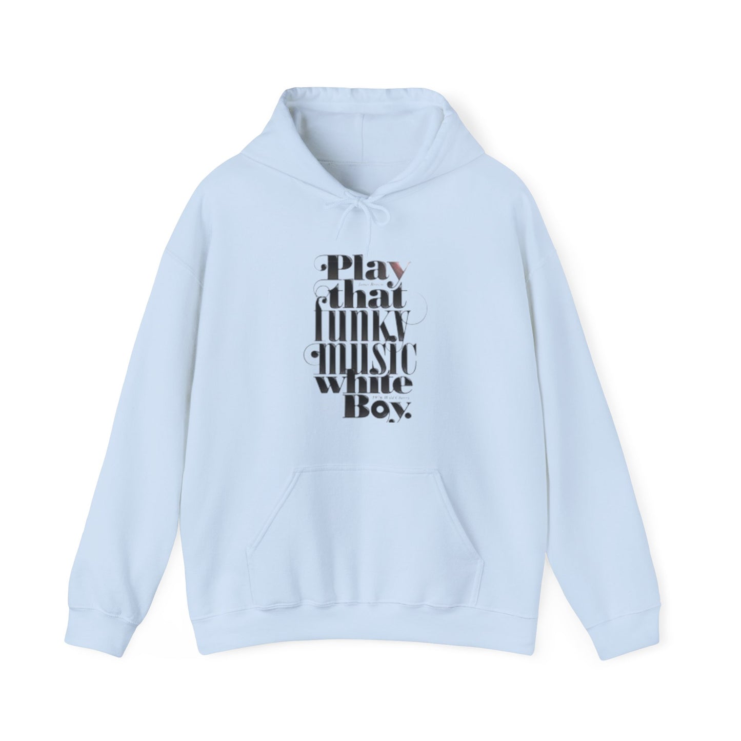 Funky music hooded sweatshirt