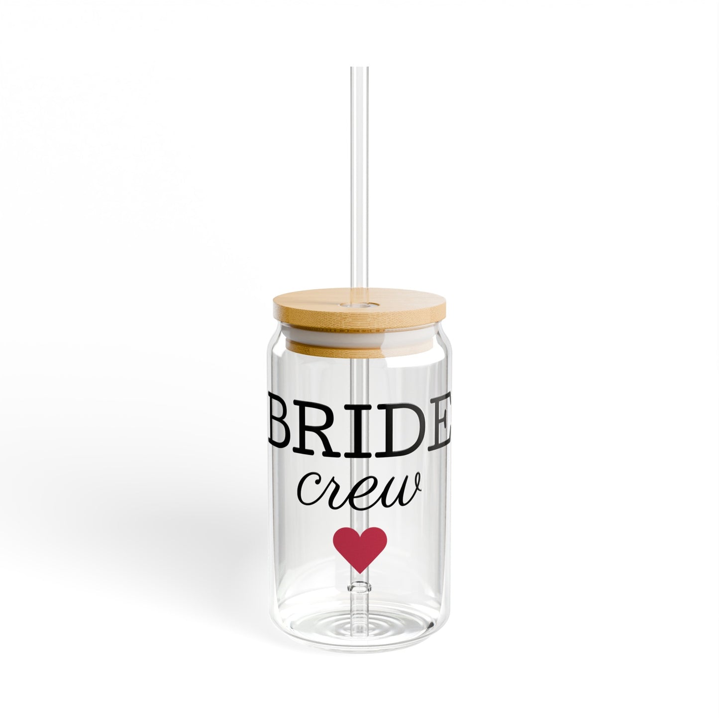 Bride Crew Sipper Glass, 16oz