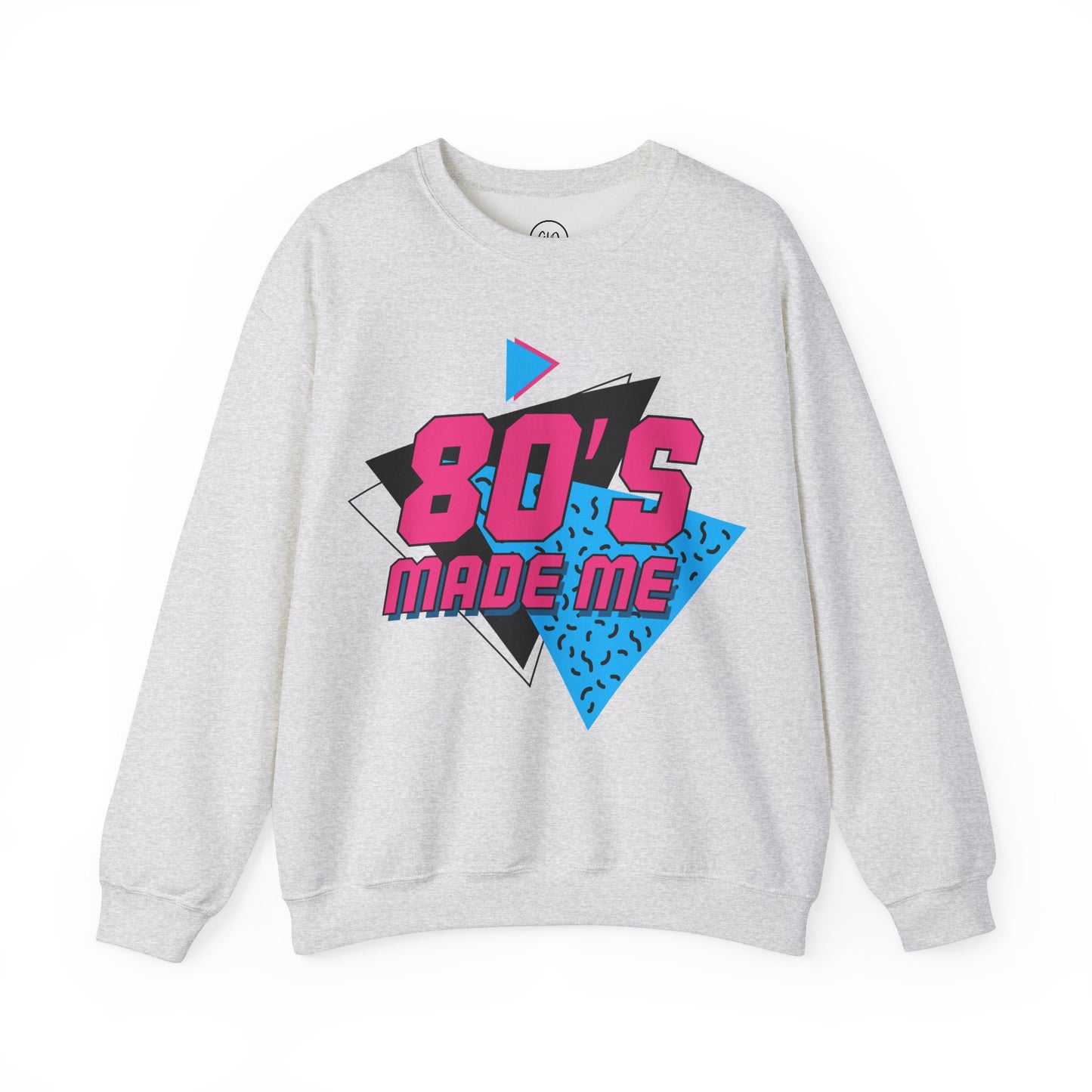 80's Made Me Unisex Heavy Blend™ Crewneck Sweatshirt - Retro Style, Perfect for Nostalgia Lovers