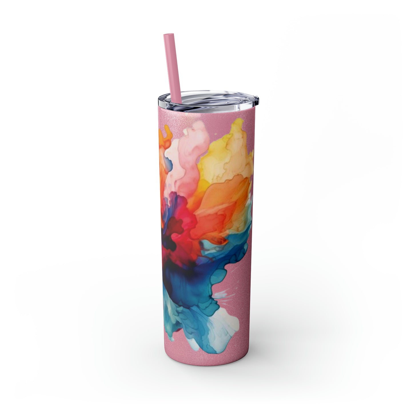 Skinny Tumbler with Straw, 20oz