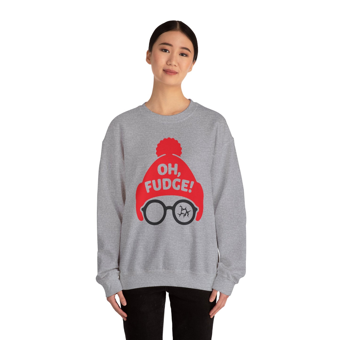 "Oh, Fudge!" Sweatshirt - Comfortable and Stylish Gift for the Holidays