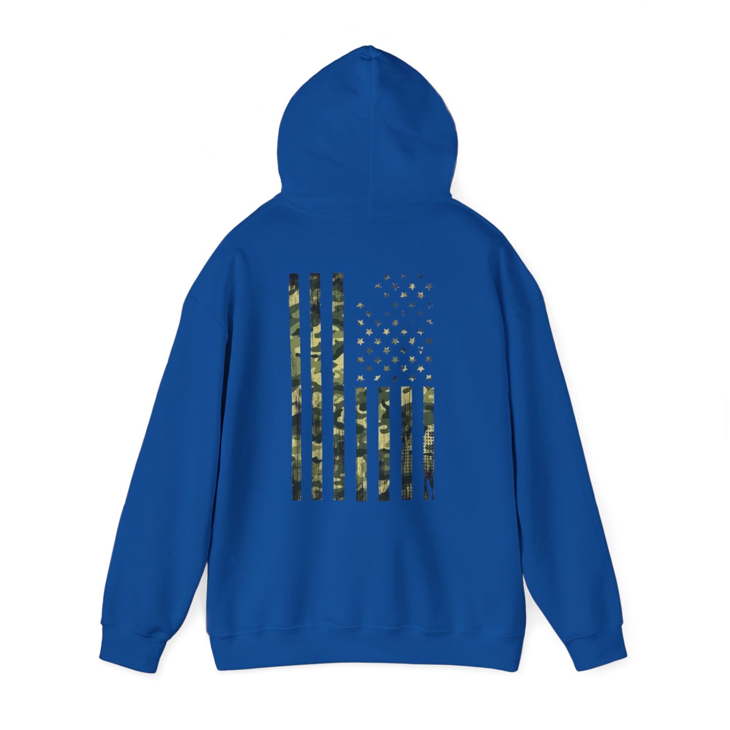 Patriotic hooded sweatshirt