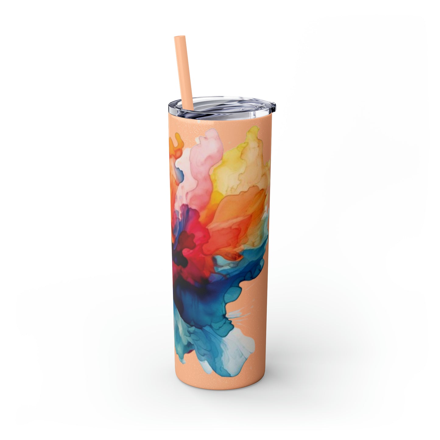 Skinny Tumbler with Straw, 20oz