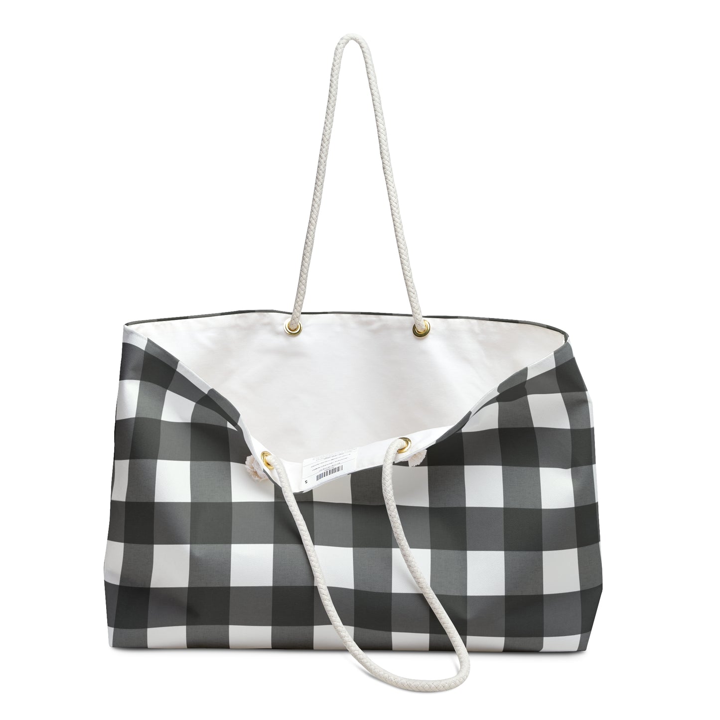 Weekender Bag - Black and White Weekend Bag