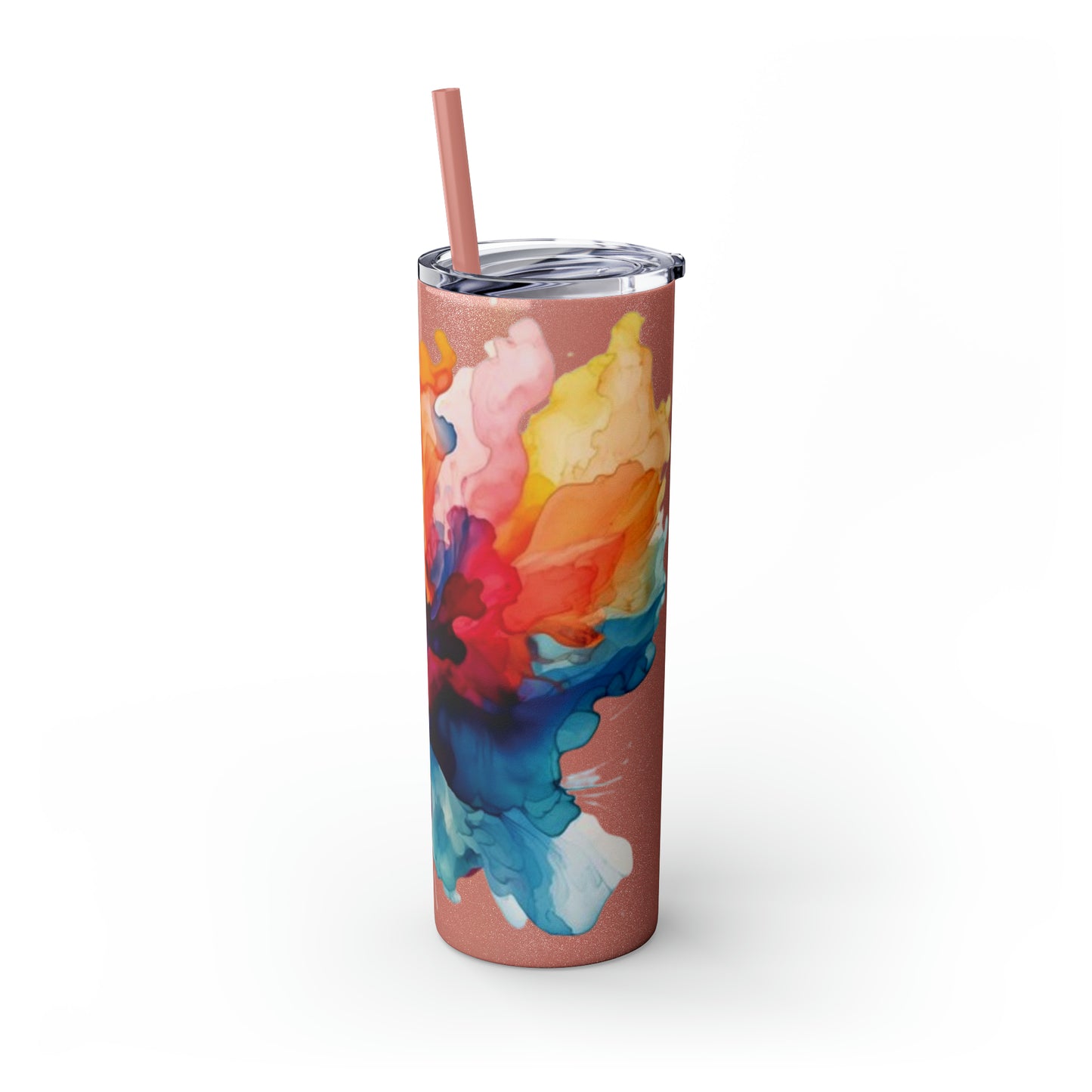 Skinny Tumbler with Straw, 20oz