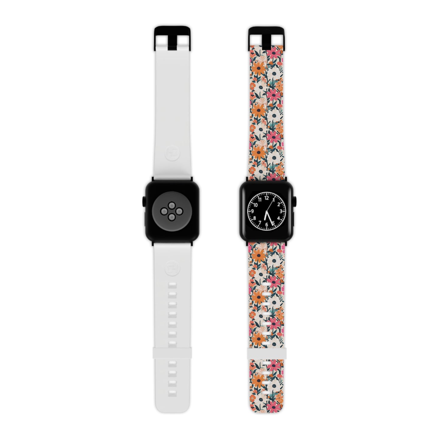 Floral Apple Watch Band – Colorful Flower Print Strap for Women