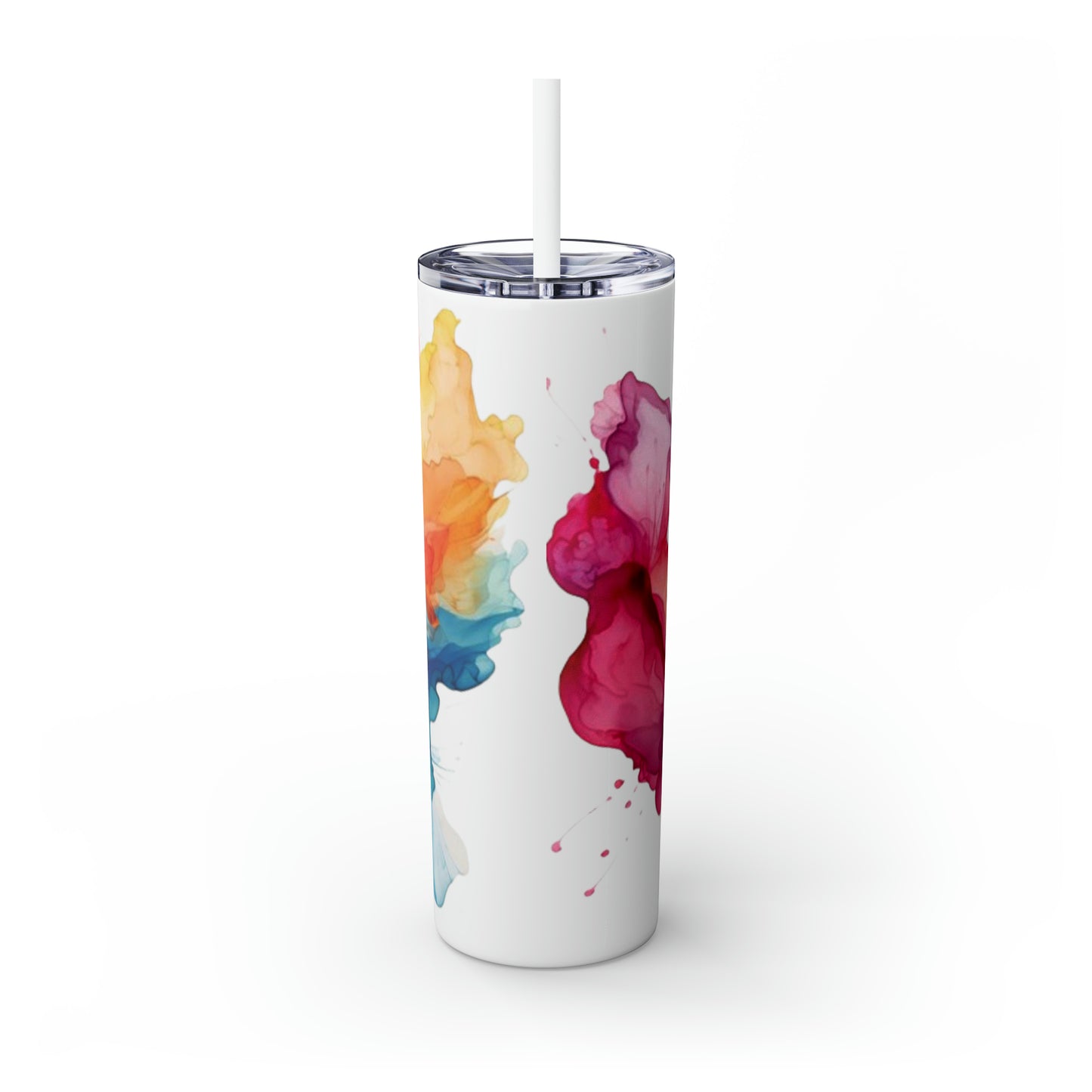 Skinny Tumbler with Straw, 20oz