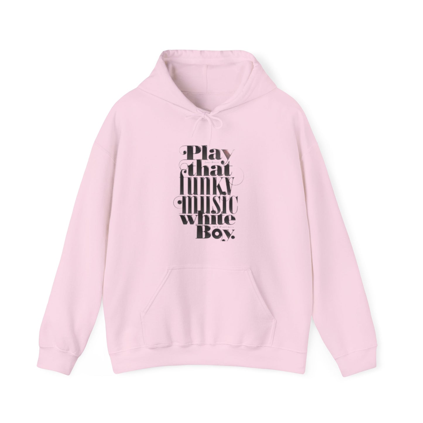 Funky music hooded sweatshirt