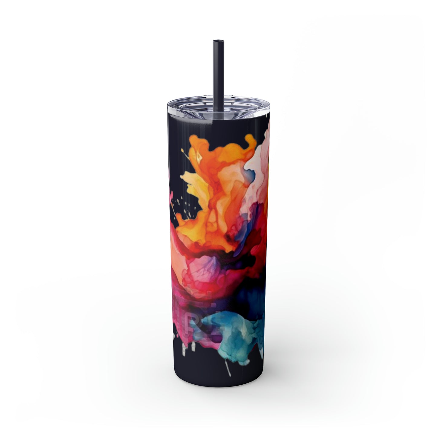 Skinny Tumbler with Straw, 20oz