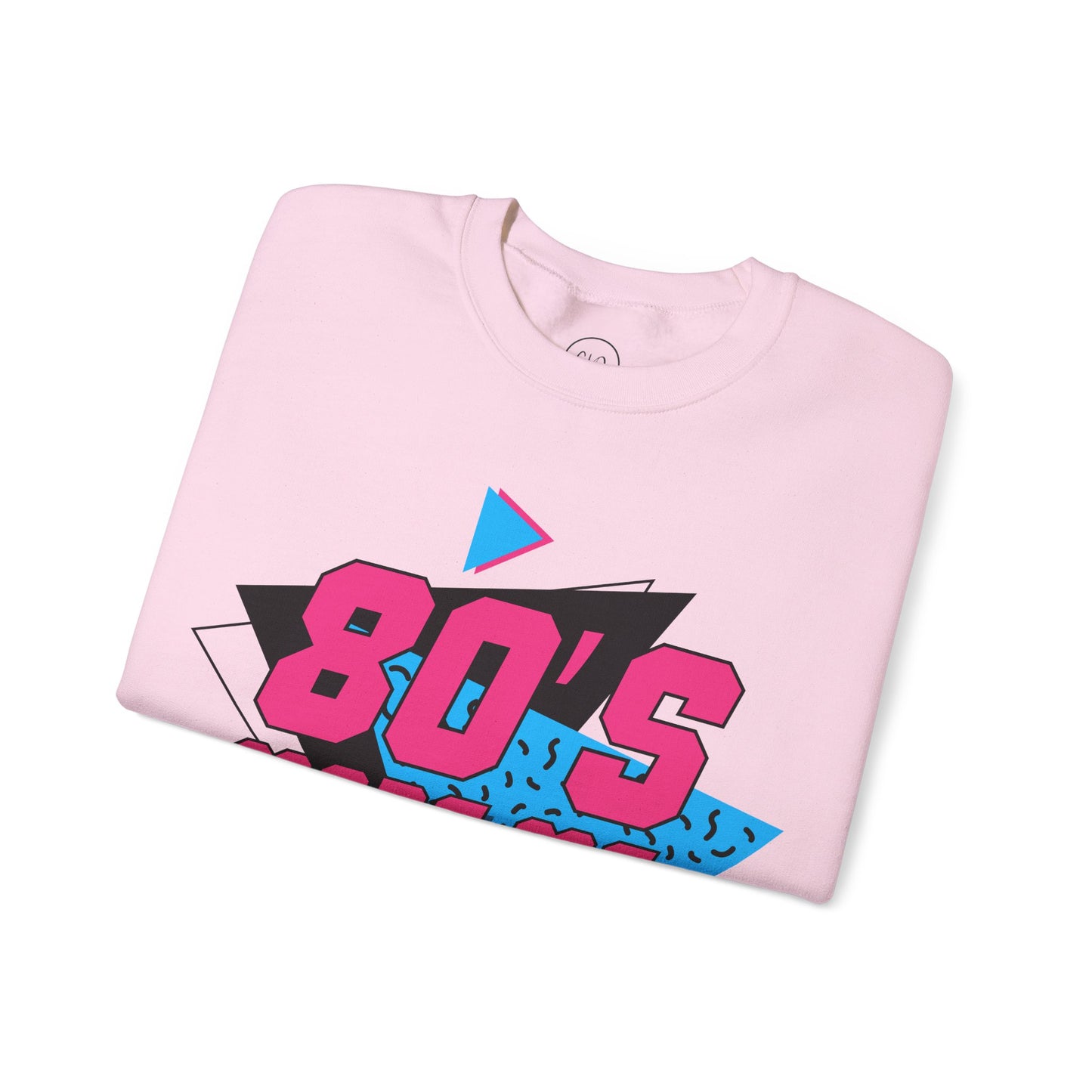 80's Made Me Unisex Heavy Blend™ Crewneck Sweatshirt - Retro Style, Perfect for Nostalgia Lovers