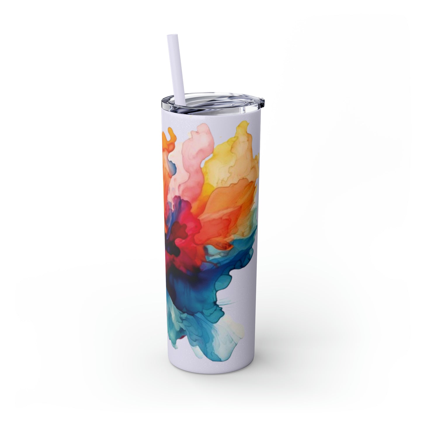 Skinny Tumbler with Straw, 20oz