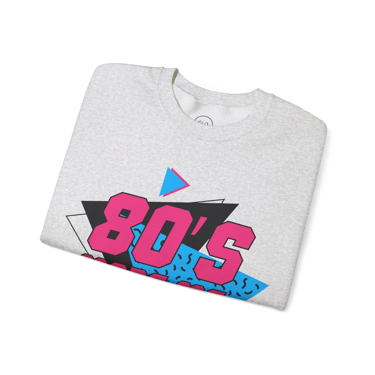 80's Made Me Unisex Heavy Blend™ Crewneck Sweatshirt - Retro Style, Perfect for Nostalgia Lovers