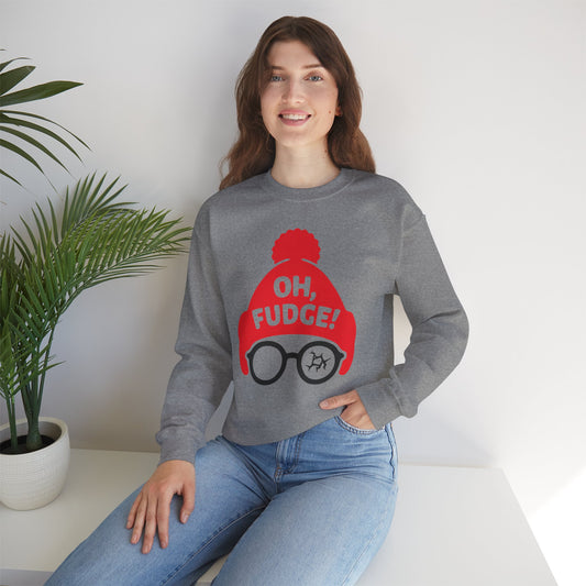 "Oh, Fudge!" Sweatshirt - Comfortable and Stylish Gift for the Holidays