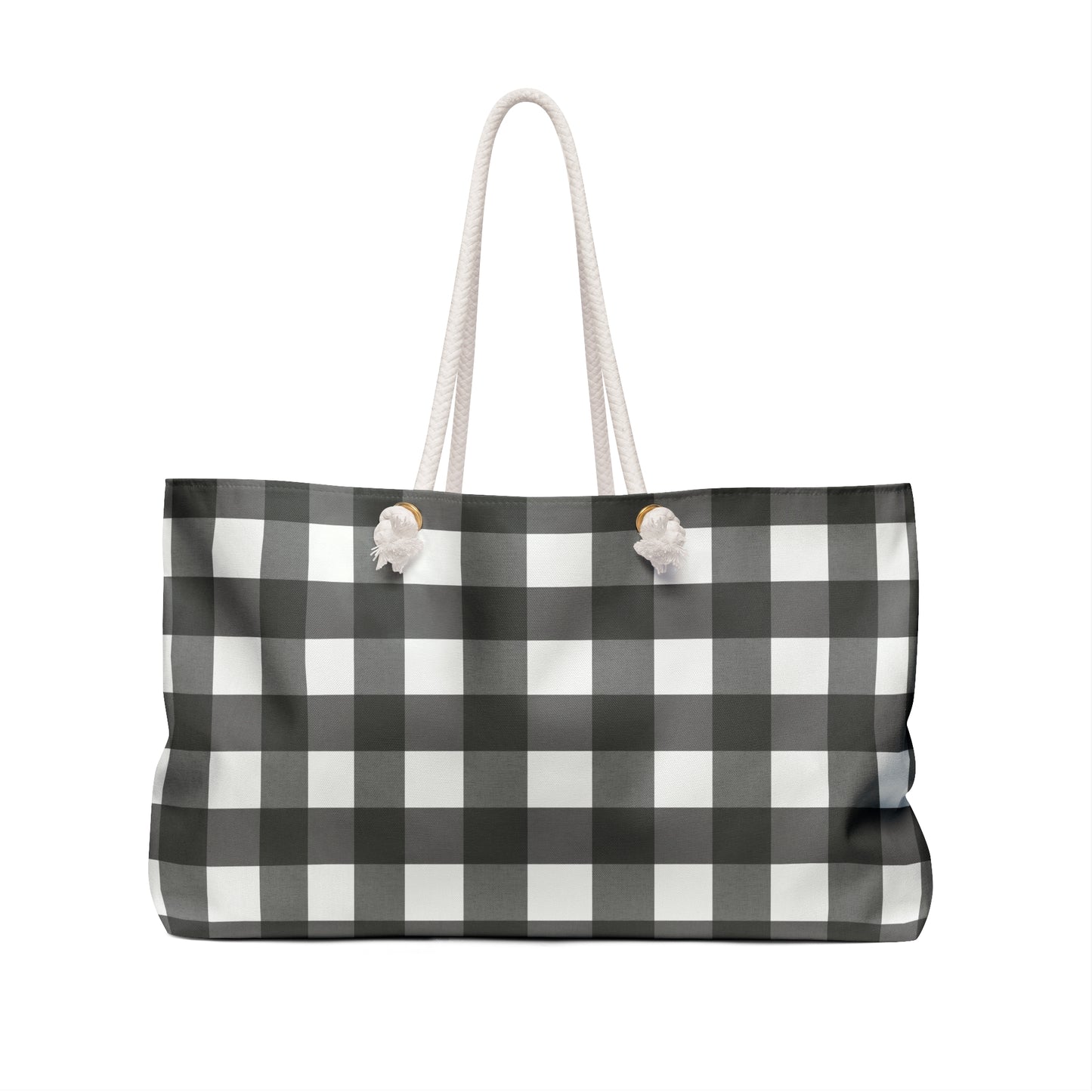 Weekender Bag - Black and White Weekend Bag