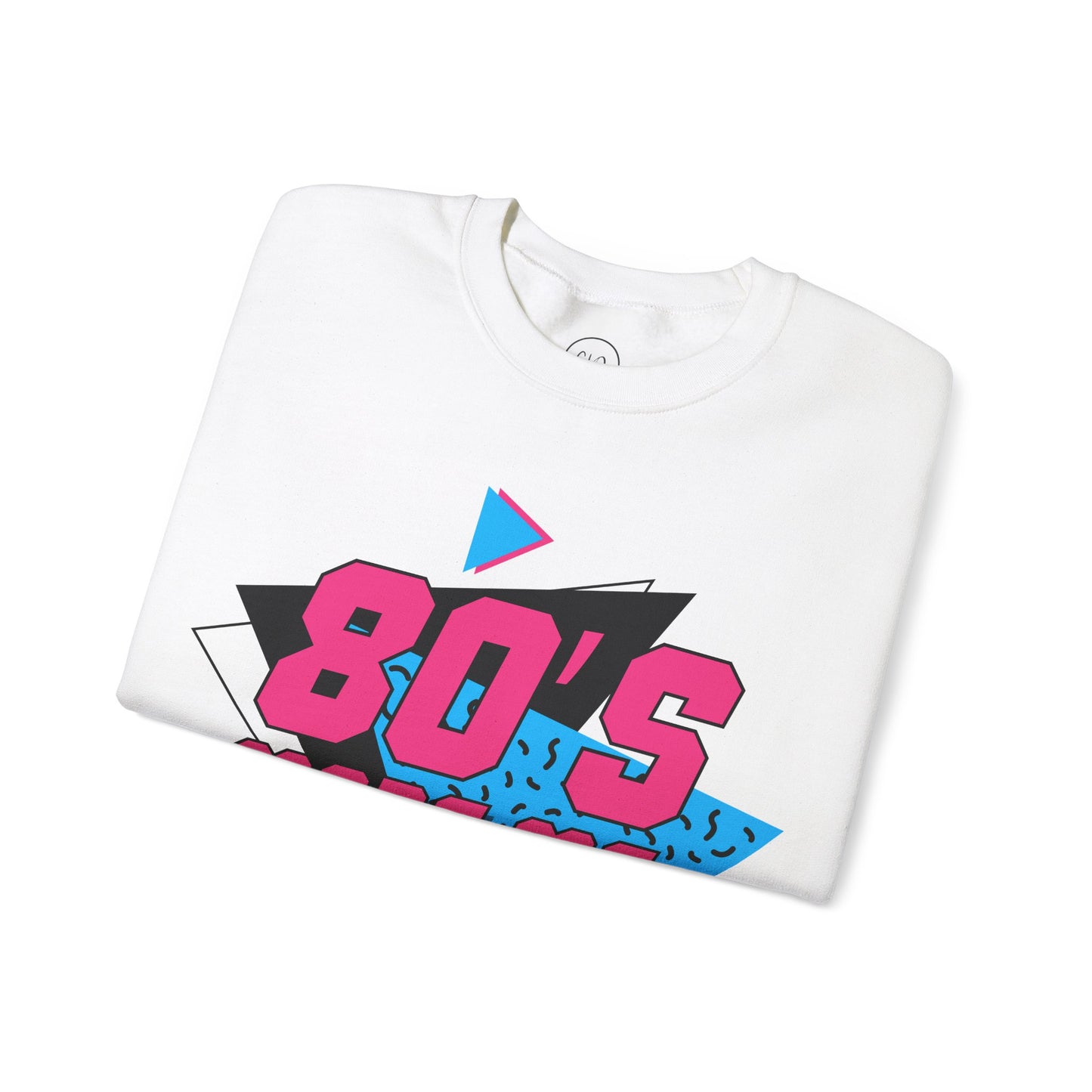 80's Made Me Unisex Heavy Blend™ Crewneck Sweatshirt - Retro Style, Perfect for Nostalgia Lovers