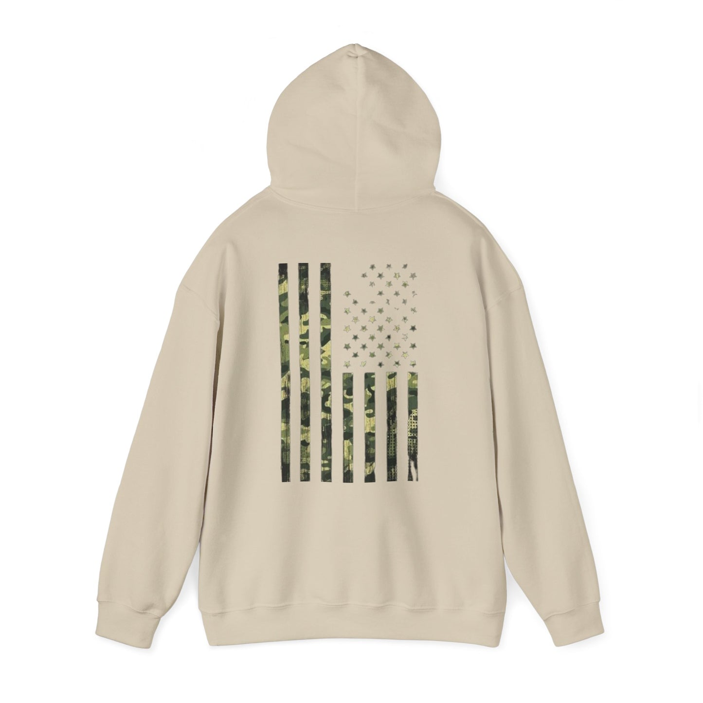 Patriotic hooded sweatshirt