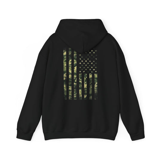 Patriotic hooded sweatshirt