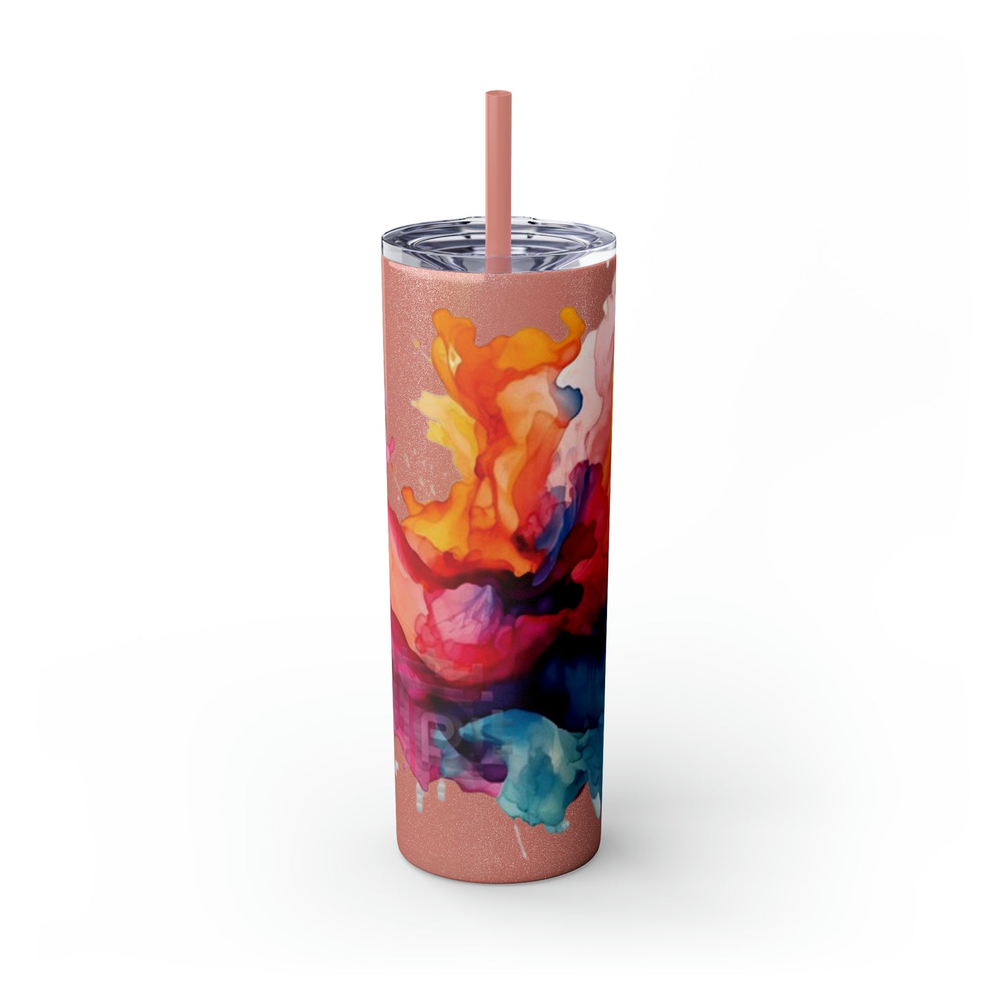 Skinny Tumbler with Straw, 20oz