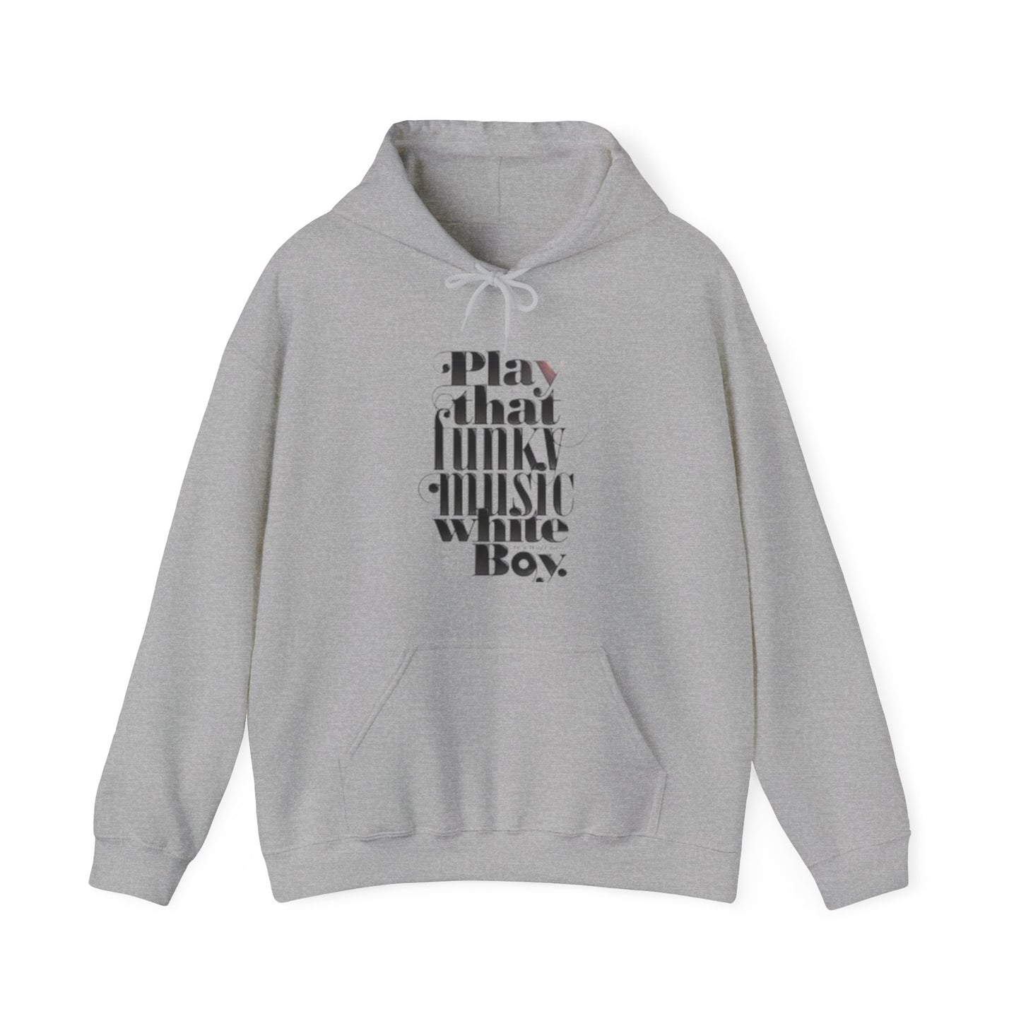 Funky music hooded sweatshirt