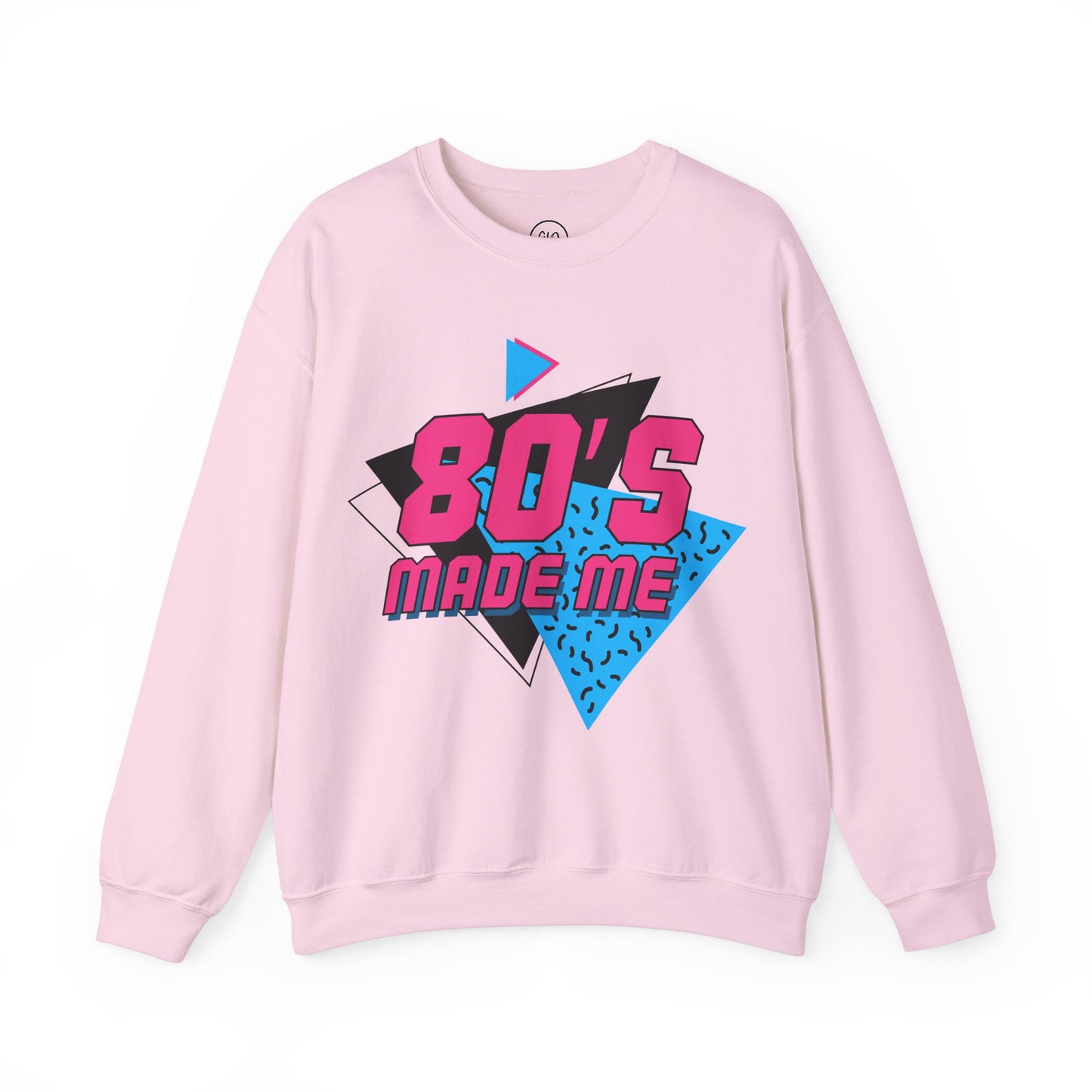 80's Made Me Unisex Heavy Blend™ Crewneck Sweatshirt - Retro Style, Perfect for Nostalgia Lovers