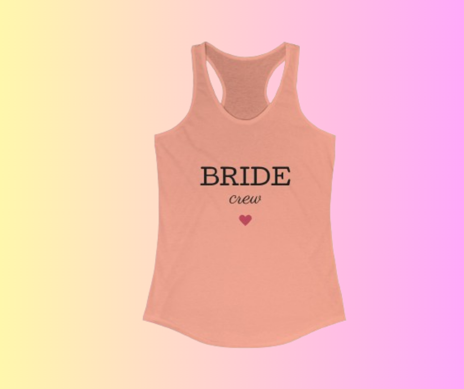 Bride Crew Racerback Tank