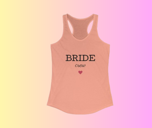 Bride Crew Racerback Tank